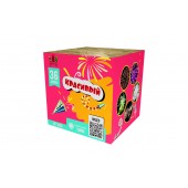 Высота: 35 м<br>
      Калибр: 1<br>
      Кол-во залпов: 36<br>
      Время работы: 61 сек<br> <br>
Очень красивый фейерверк на 36 выстрелов с калибром 1"
.. Фейерверк "Красивый" (36 х 1") арт. SB133 Сибирские фейерверки - Батареи салютов в Иркутске