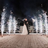 Холодные фонтаны на свадьбу - Наземный фейерверк в Иркутске